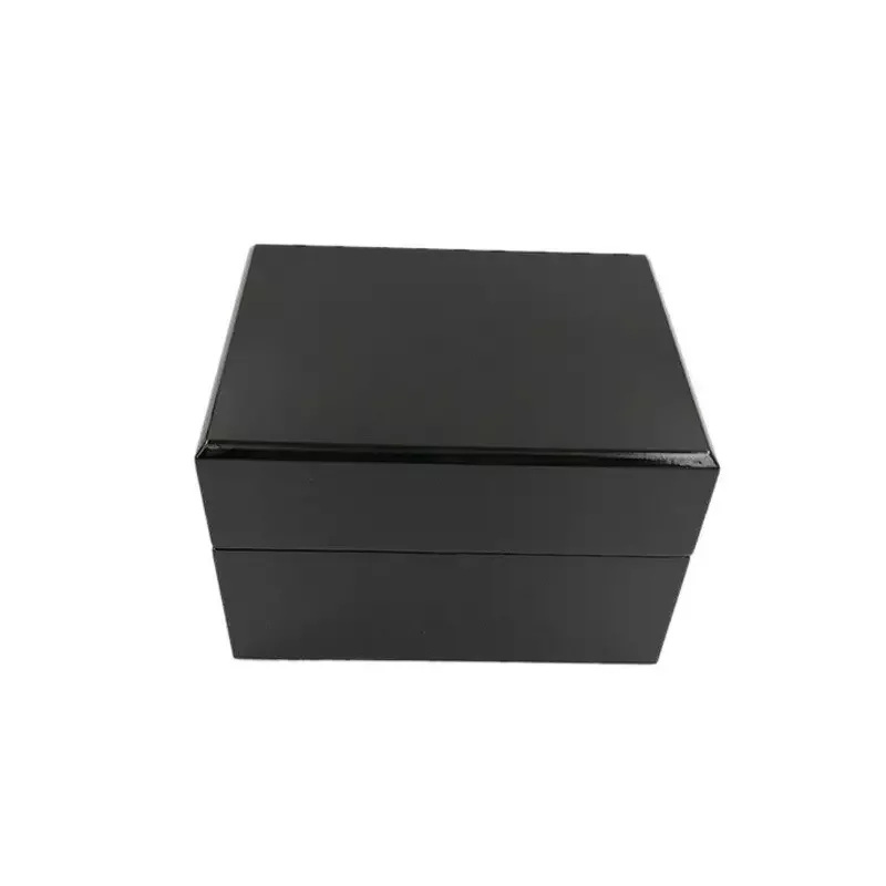 Painted Wooden Wrist Watch Box Black Wood Watch Box Black Wooden Watch Box Luxury