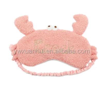 
Spot stuffed crab original cold and hot dual sleep eye mask 