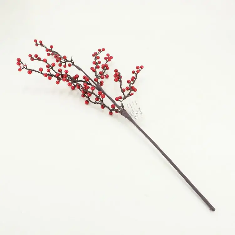 DY17-21 Wholesale Artificial Flower Berry Summer Berry Branch Made by Foam For Christmas Picks