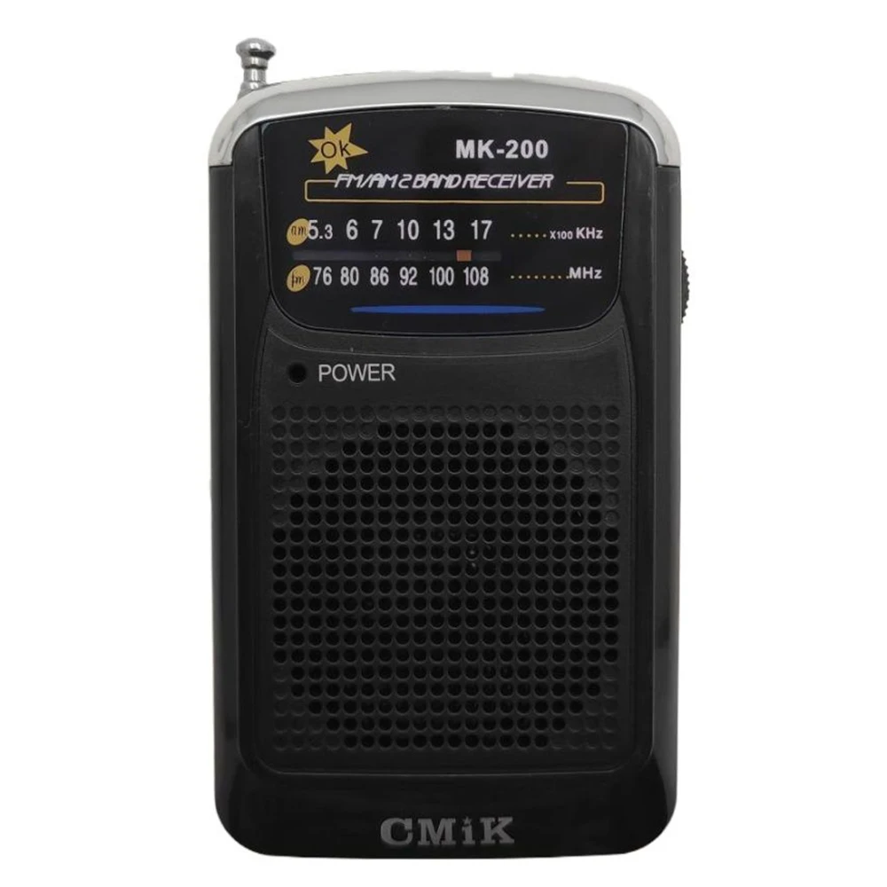 cmik mk-200 oem best price am fm mini pocket wireless portable radio