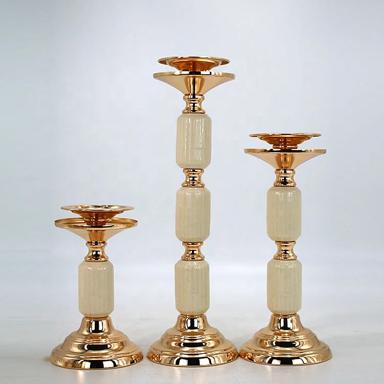 Wholesale custom ceramic candle holders luxury candle jar for wedding table decorations