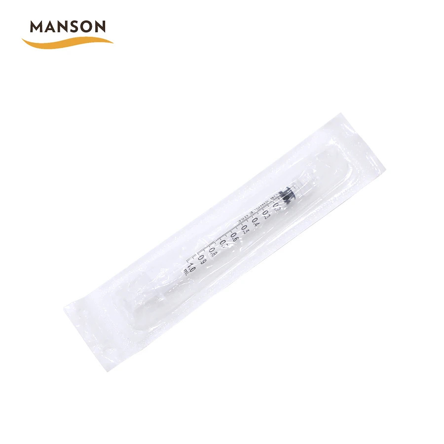 //The Price has Been Reduced by 30%// MANSON Available in Stock Disposable Syringe 1ML for Sale