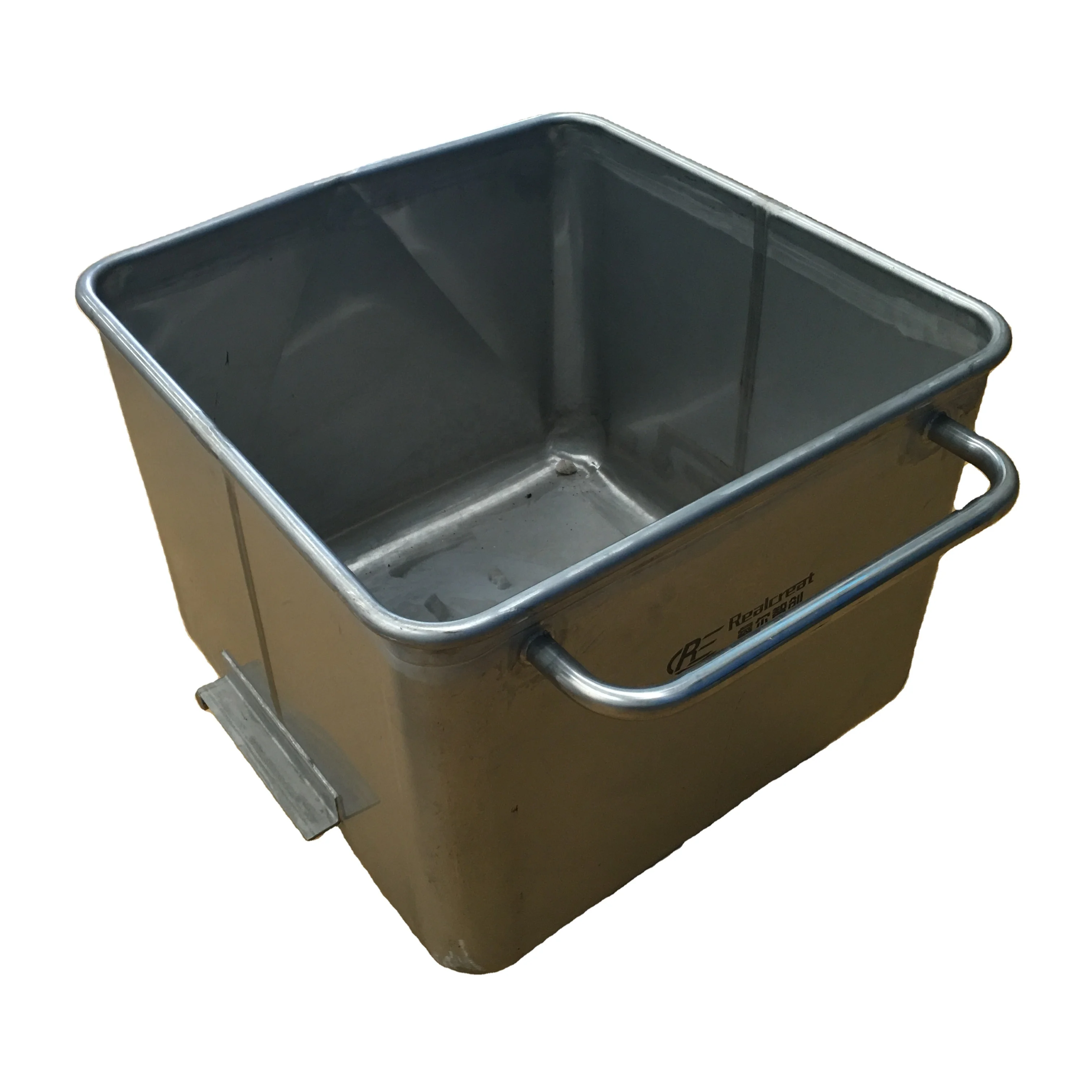 Опрокидывающая вагонетка корзина для мяса с Колеса Тележка для еды