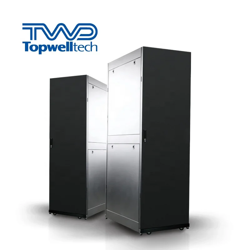 Китайский хорошее качество и стекло двери сетевой шкаф для хранения данных