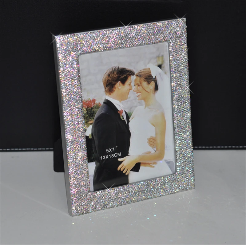 Rhinestone Luxury Picture Frame 4x6 Sparkle Crystal Diamond
