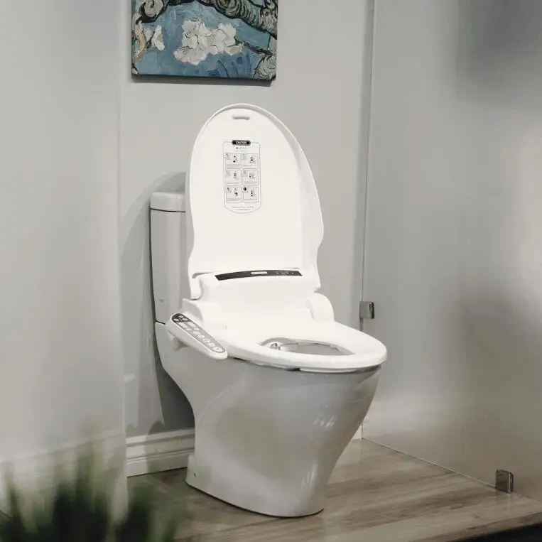 Умное сиденье для унитаза с биде, сиденье для унитаза с подогревом, автоматический ночник, умное автоматическое самоочищение с подогревом
