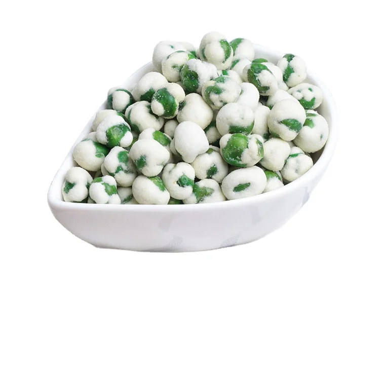 factory top grade hot wasabi green peas snack with wholesale price