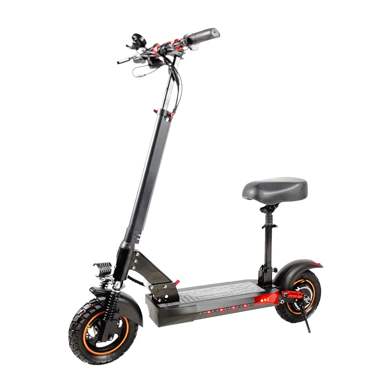 waterproof high speed two wheel e electric scooter 40km free shipping