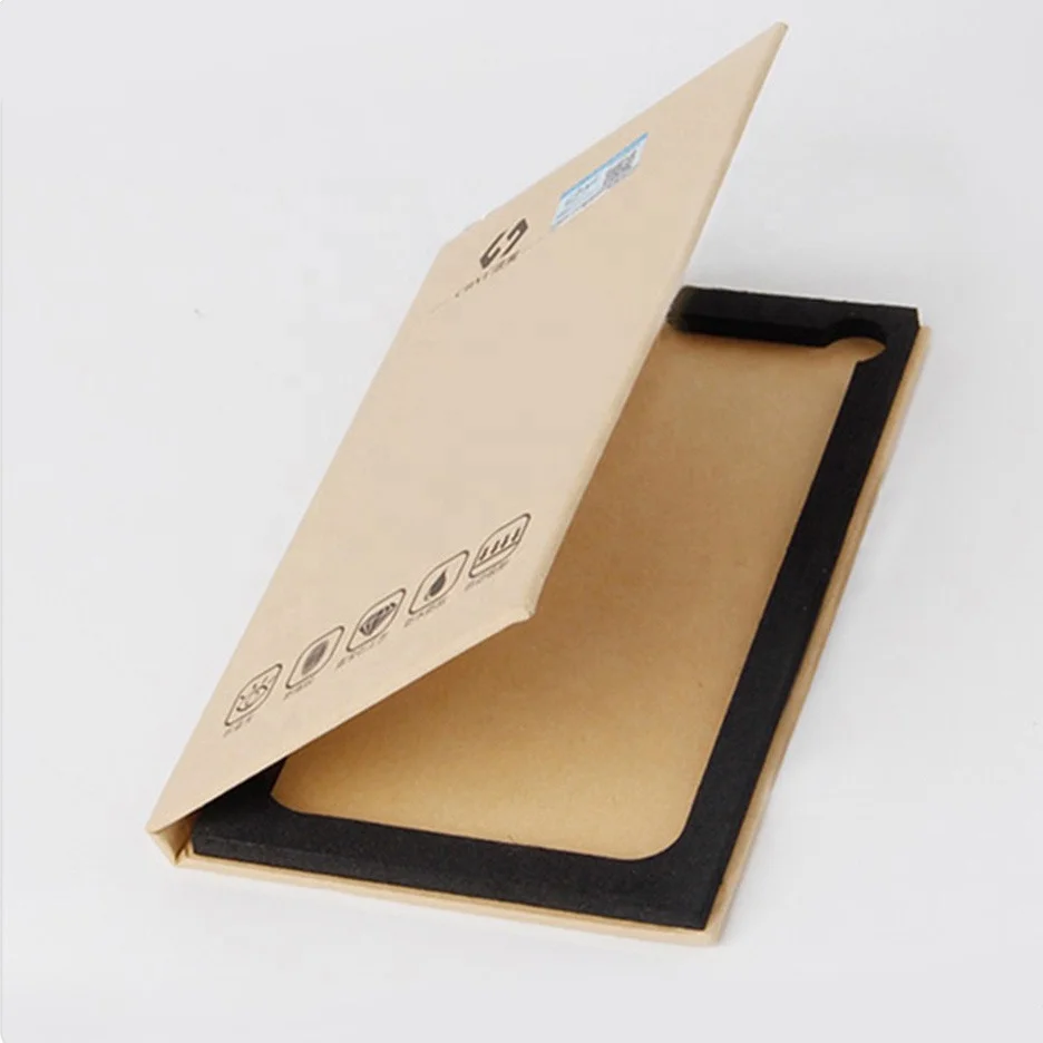 factory price custom screen protector retail box kraft privacy retail screen protector magic box