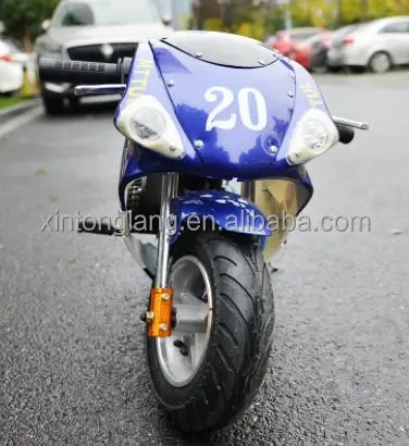 Cheap 49CC 2 Stroke pull start Mini Moto Pocket Bike mini motorcycles for kids with ce