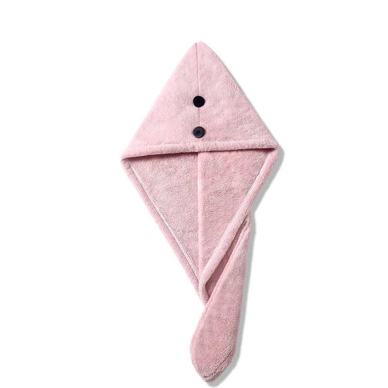 Hot Sale New Quick Dry Head Shower Cap Towel Hair Wrap Soft Microfibre Bath Turban