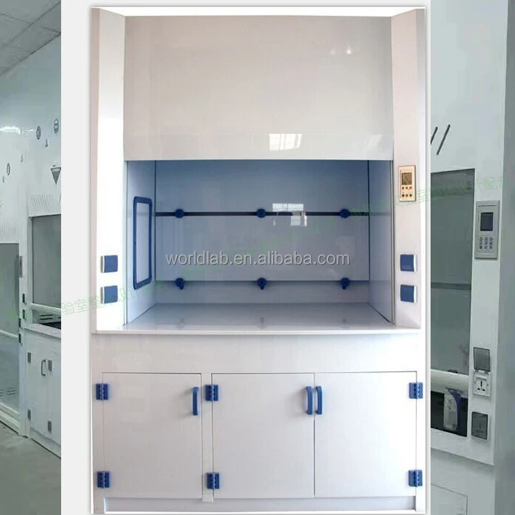 Manufacturer wholesale laboratory PP fume hood PP test bench European standard special exhaust hood non-standard customization