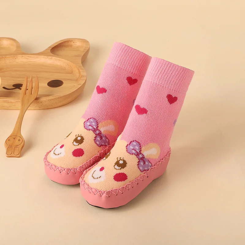 YUELI soft floor anti-slip casual dress other baby toddler socks shoes