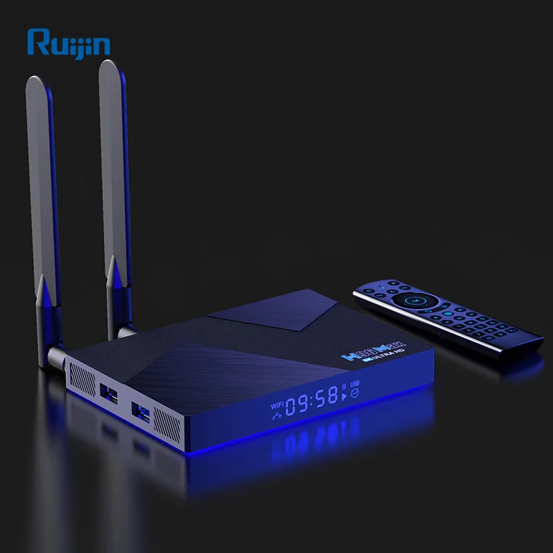 2021 H96 MAX V58 Android 12 Dual Wifi 6 B T Quad Core Hot selling better than Mini android tv box Set Top Box
