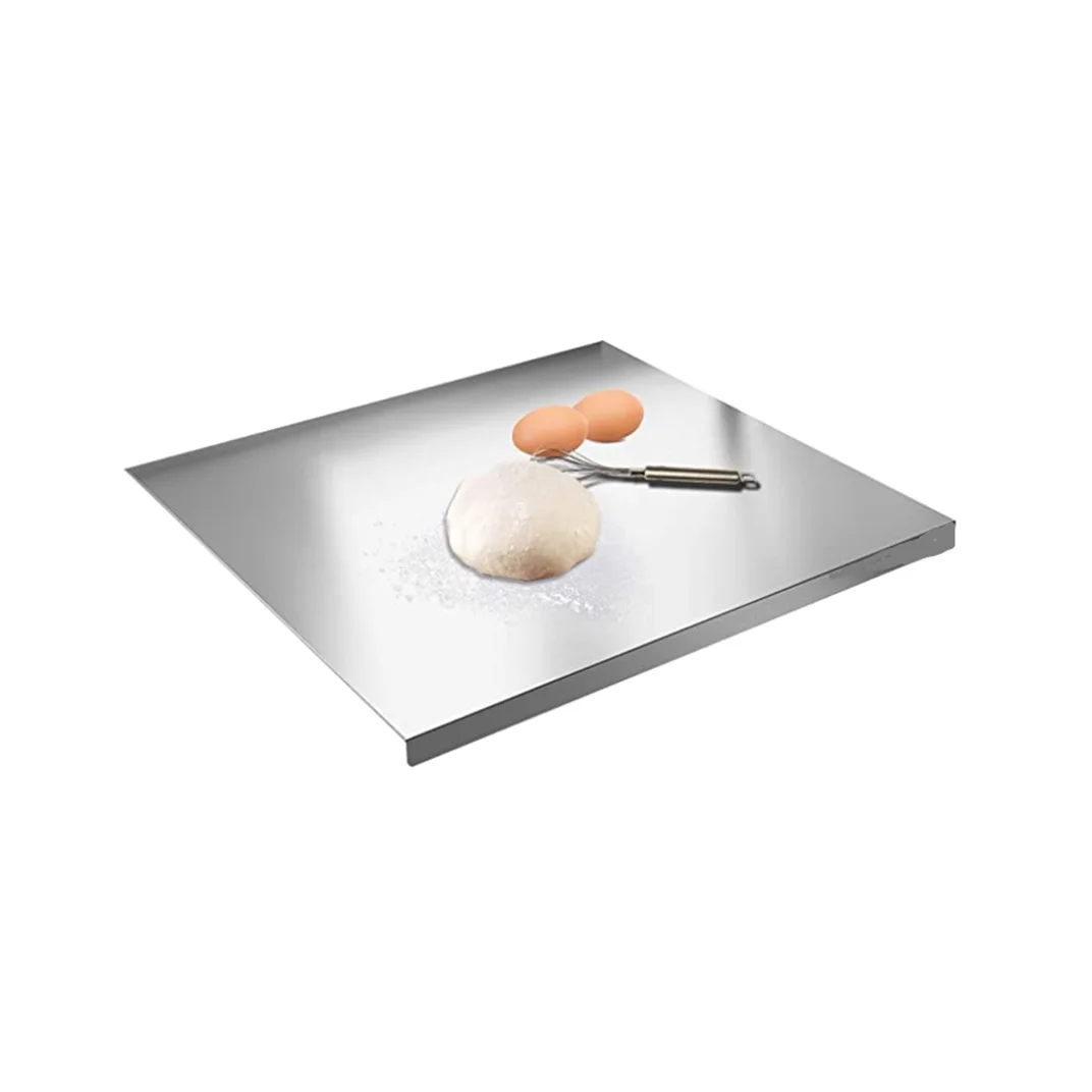 Extra Large Stainless Steel Chopping Board Heavy Cutting Board Pastry Mat For Rolling Dough