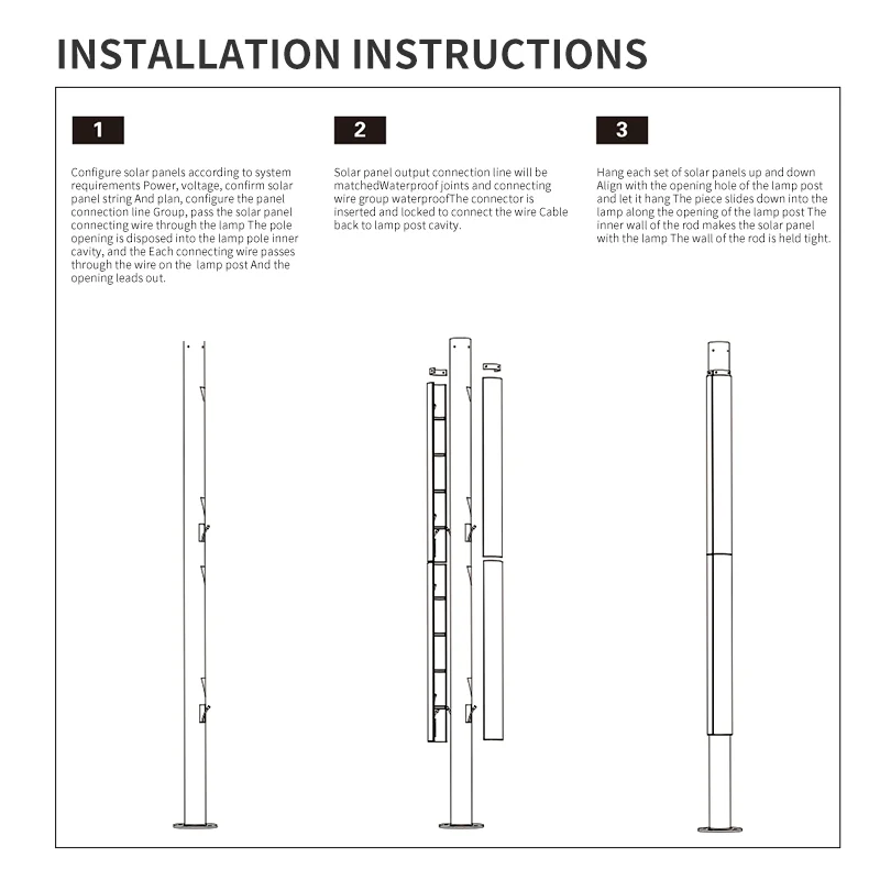 SFT New flexible curved vertical wrapped Monocrystalline Silicon 40 to 1400wp Solar PV Panel Module for Street Courtyard light