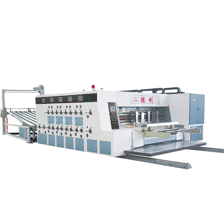 Box Printing Machine Corrugated Carton Flexo Printing Machine For Corrugated Carton