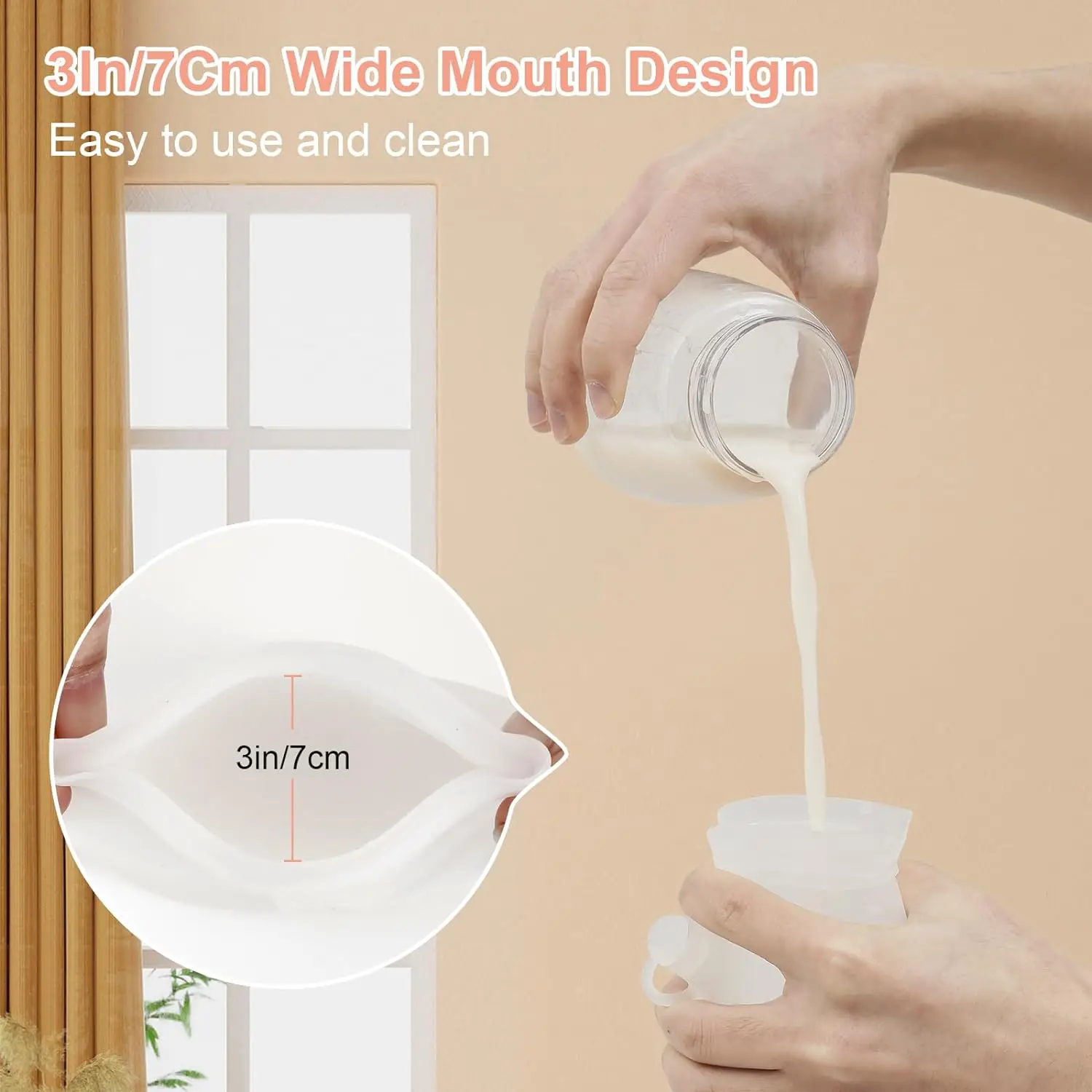 Reusable Breastmilk Storage Bags , 11oz/320ml Double Leak-Proof Breastmilk Freezer Bags for Breastfeeding