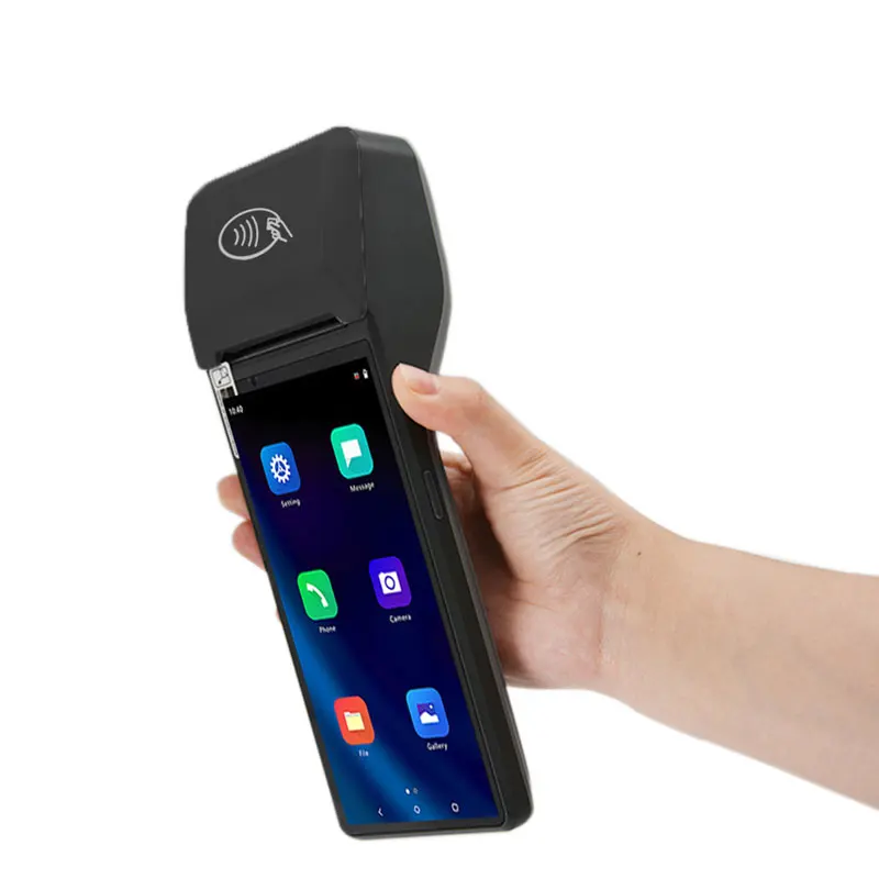Умный платежный Портативный сенсорный POS-терминал с NFC-ридером WIFI Z300