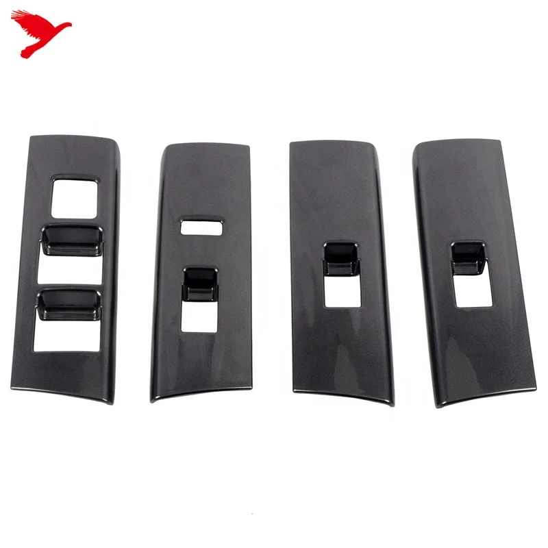 For Toyota 4Runner 2010-2024 Car Interior Accessories Door Window Switch Control Regulator Cover Trim ABS