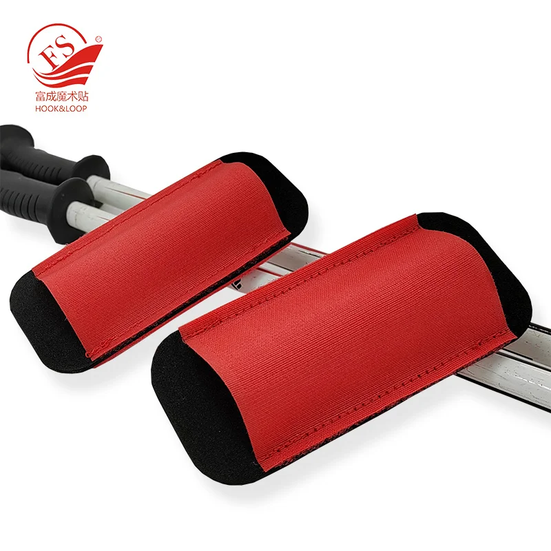 cross country ski straps and 55*135 mm ski poles holder ski ties blank sample