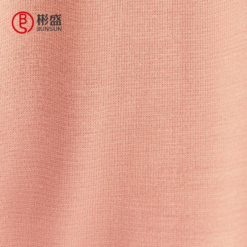 Прямая поставка в наличии 210gsm Tencel рубчик 94% модальный 6% спандекс удобная трикотажная ткань
