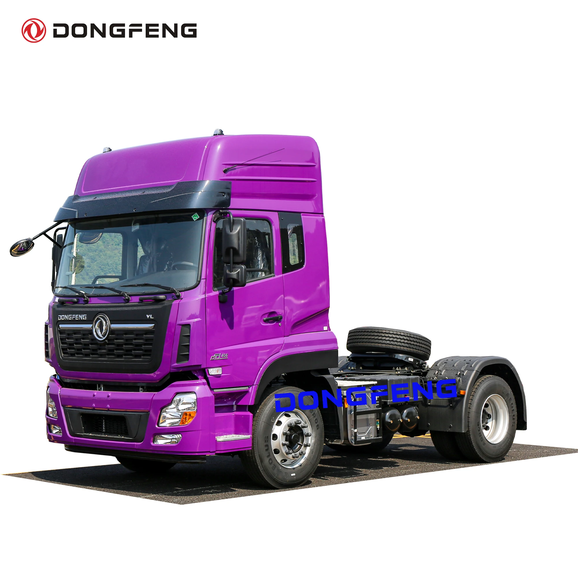 Dongfeng 4x2 LHD с 450 HP E2 двигатель хорошим обслуживанием бренд 14 смены редуктор g.c.w 50 тонн дизайн