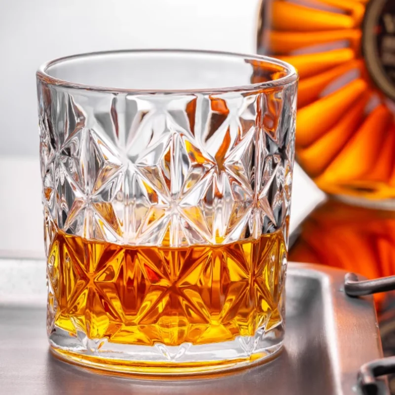 Стеклянная посуда для домашнего бара с выгравированным логотипом 11 унций