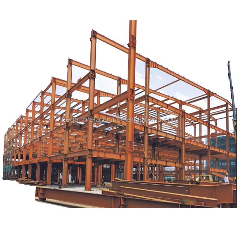 Modern prefabricated plant light and heavy steel structure building metal warehouse/workshop/office building