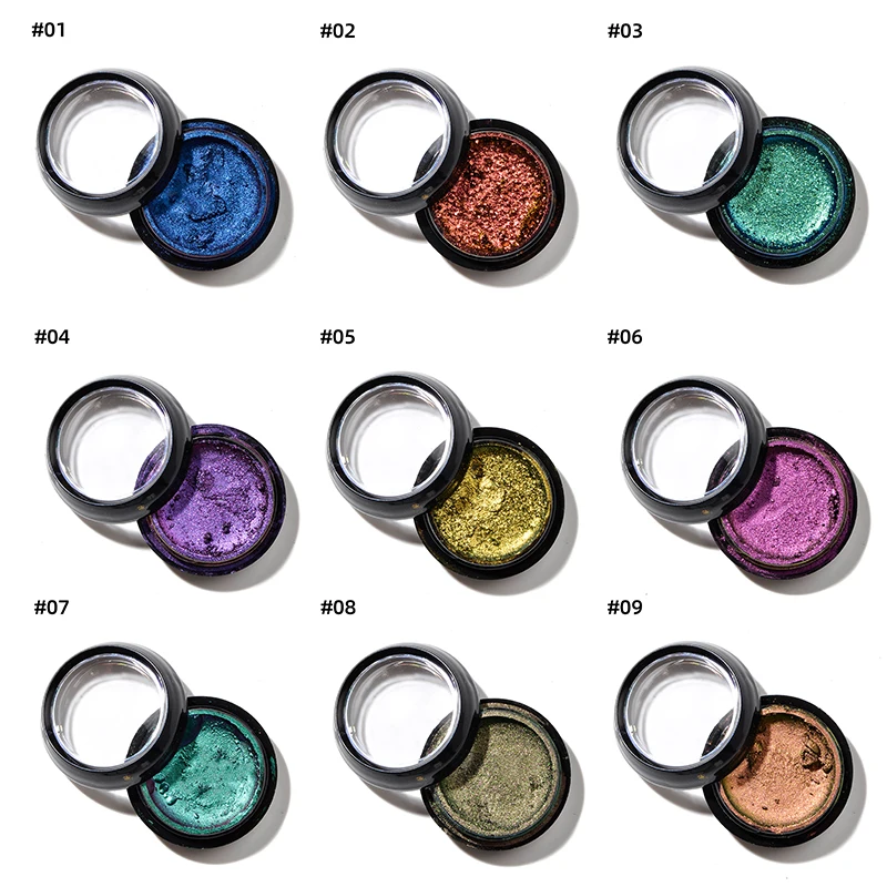 
DC002r 9 Colors Eyeshadow Makeup Professional Cosmetics Private Label Duochrome Eyeshadow 