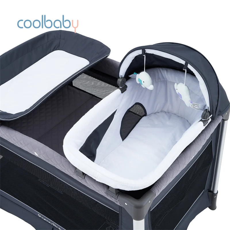 Coolbaby 2023 NEWBORN PORTABLE CRIB BABI BED