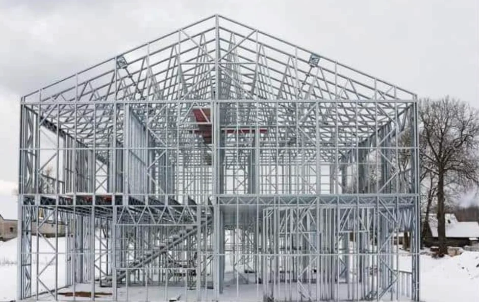 Modern Prefabricated Light Steel Houses Eco-Friendly Steel Structure Buildings