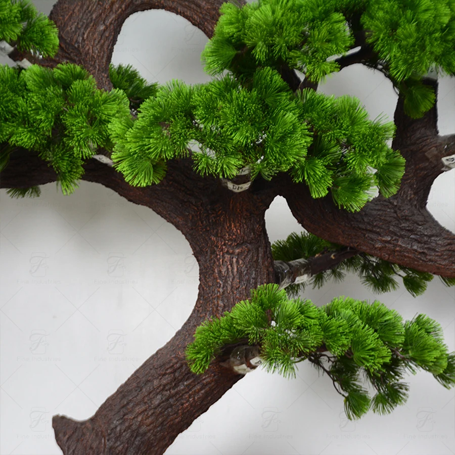 Large Indoor Simulation Podocarpus Plant Ornamental Trees Plant Artificial Pine Trees