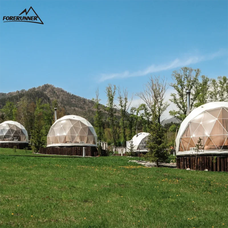 Factory Waterproof PVC Canopy Starry Roof Dome Tent for Outdoor Parties Weddings and Hotel Events 5m Bay Distance Included