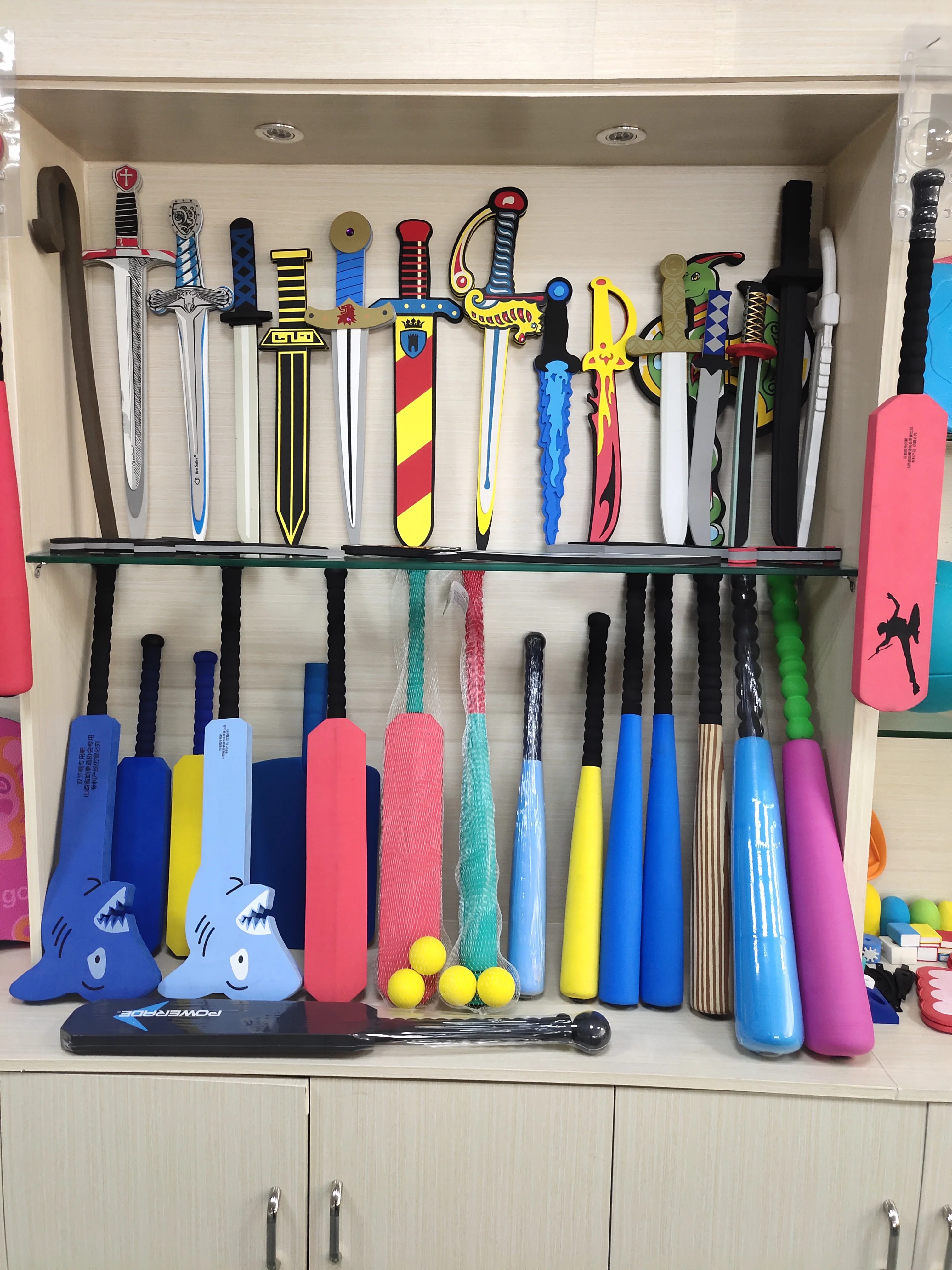 Wholesale Eco Friendly Kids Foam Toy  Customized Eva Sword Foam Toy Foam Weapon Action Buy Swords