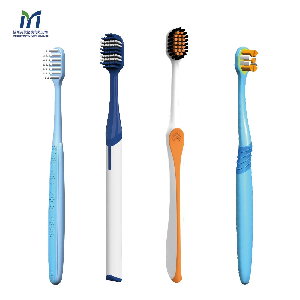 Hot Selling Design OEM Plastic Injection Toothbrush Mould for Nano Bristle Toothbrushes / Toothbrush Mold