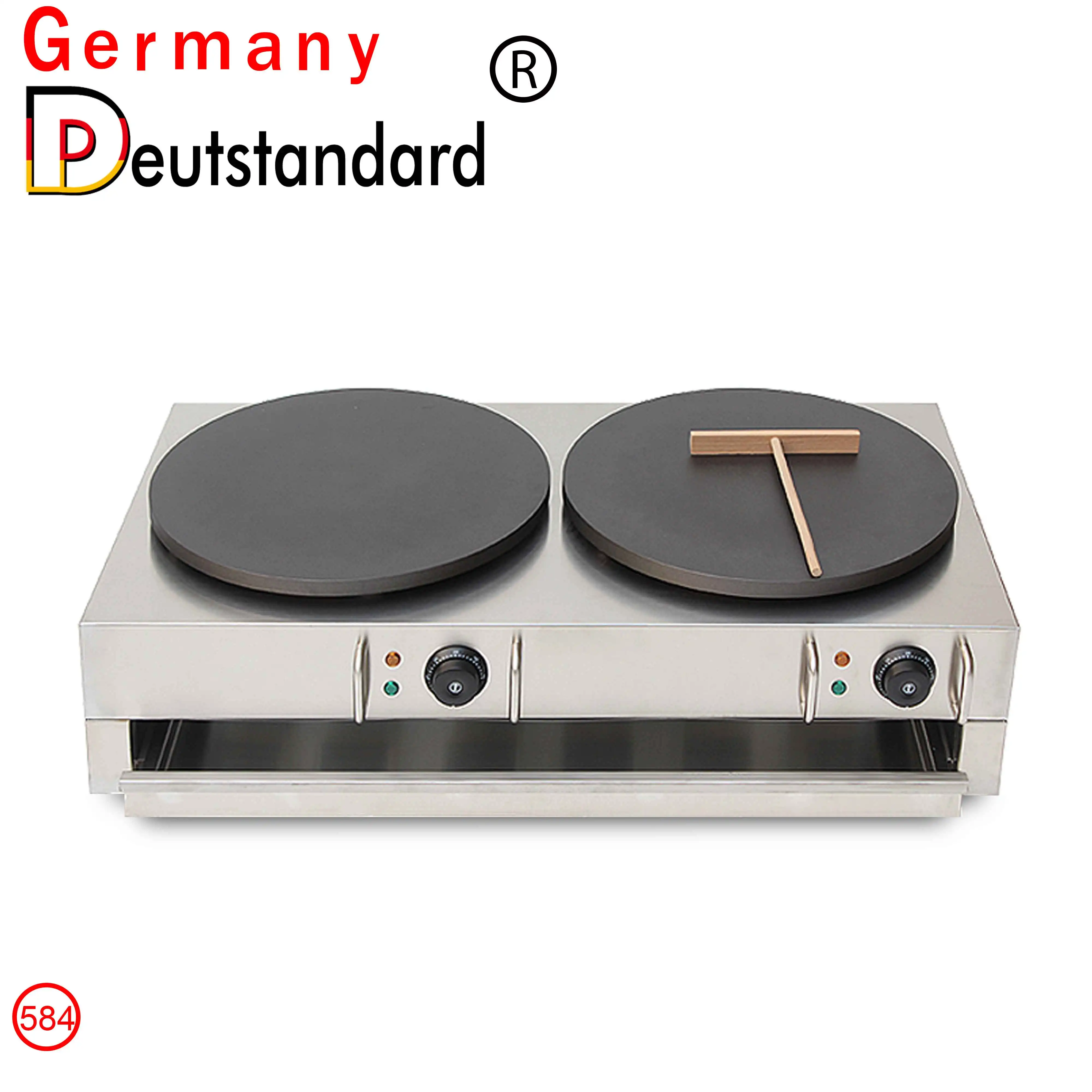 commercial electric pancake maker machine crepe maker machine with factory price