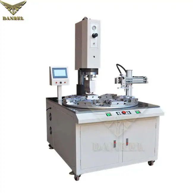 15KHZ 4200W Automatic Turntable Ultrasonic Sealing  High Frequency Blister Clamshells Welding Machine