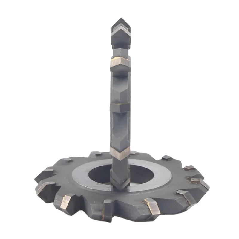 Carbide Triple Cutting Edge Straight Tooth Disc Cutter Carbide Triple Cutting Edge Saw Blade module gear milling cutter