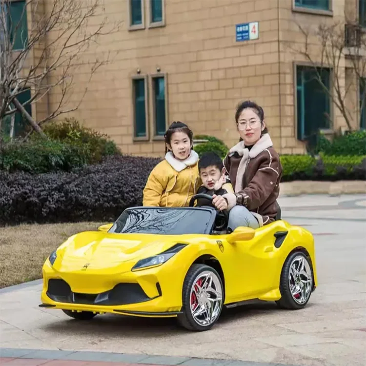 Kids Car Electric Remote Toy Electric Car Kids Mini Riding Ranges 48V 72V 2 Seater Children Ride On Cars