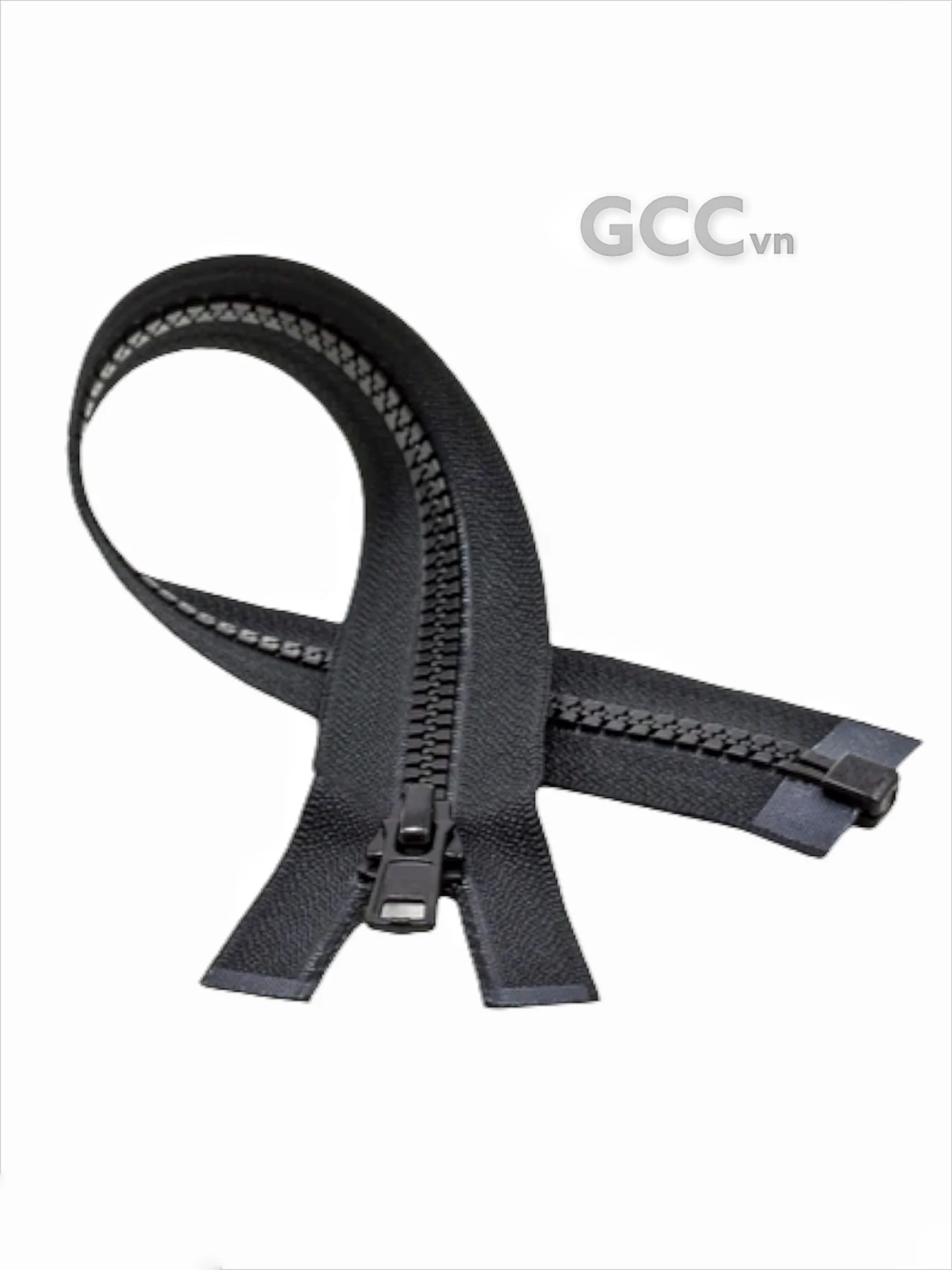 Open-End Vislon Zipper For Garment or Customizable Open-End Vislon Zipper