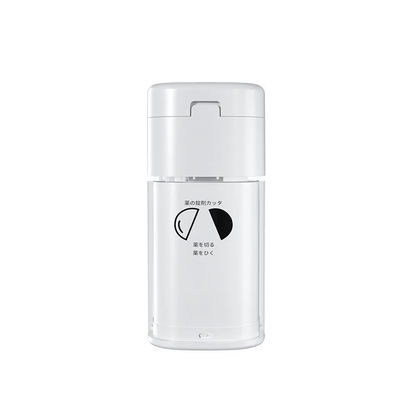 Organizer Medicine Pill Box With Cutter  Vitamin Case Weekly Pill Box 7 Days Portable Plastic Pill Box Medicine Storage