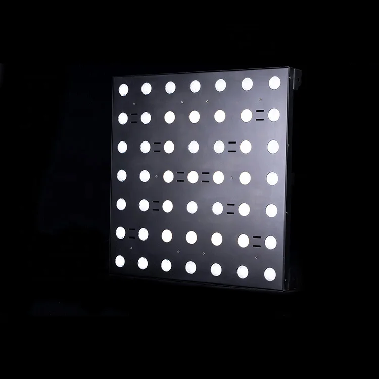 LED matrix light stage disco ktv light 49x3W full-color RGB 7x7 led blinder light