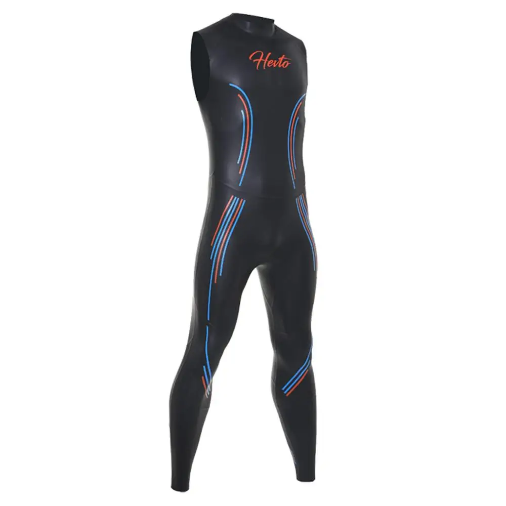 High Quality 3mm Smooth Yamamoto Neoprene Professional Triathlon Sleeveless Wetsuit For Men and Women Universal