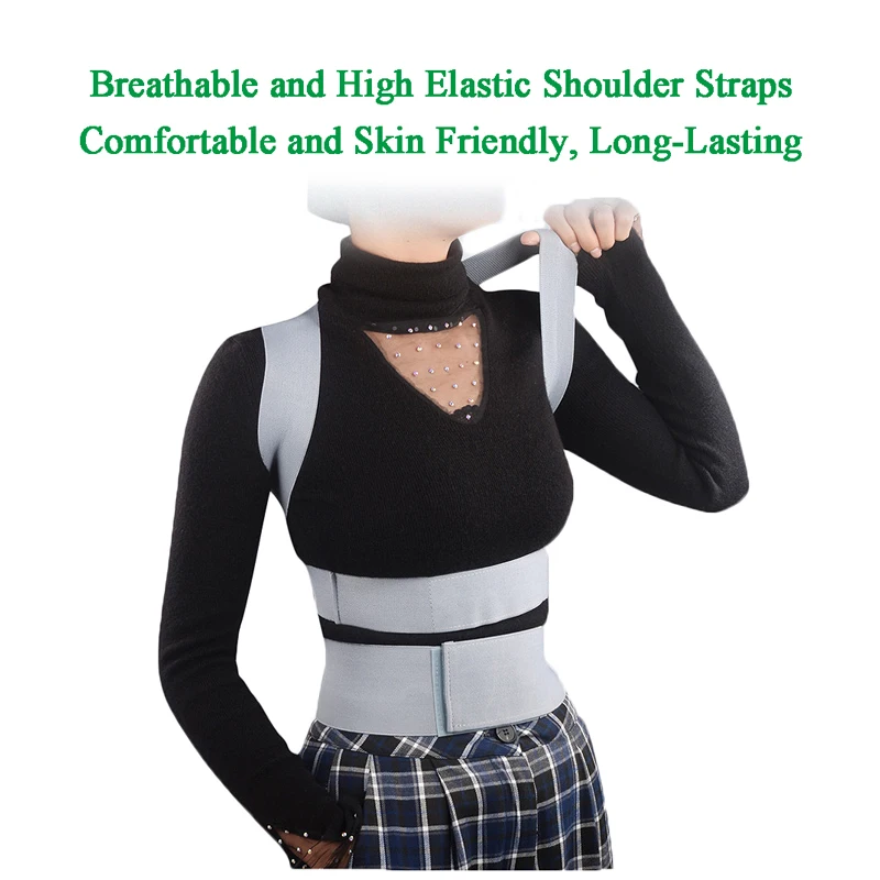 Wholesale Extended Scoliosis Waist Trainer Adjustable Back Trainer Brace Support Posture Corrector Belt