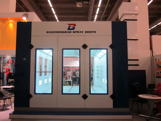  BZB Auto Spray Booth with diesel