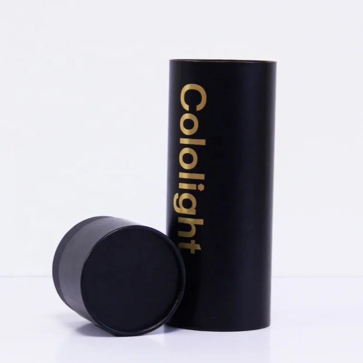 Индивидуальная круглая цилиндрическая Подарочная коробка, круглая рулонная бумажная трубчатая коробка, освещение, коробка для упаковки ювелирных изделий