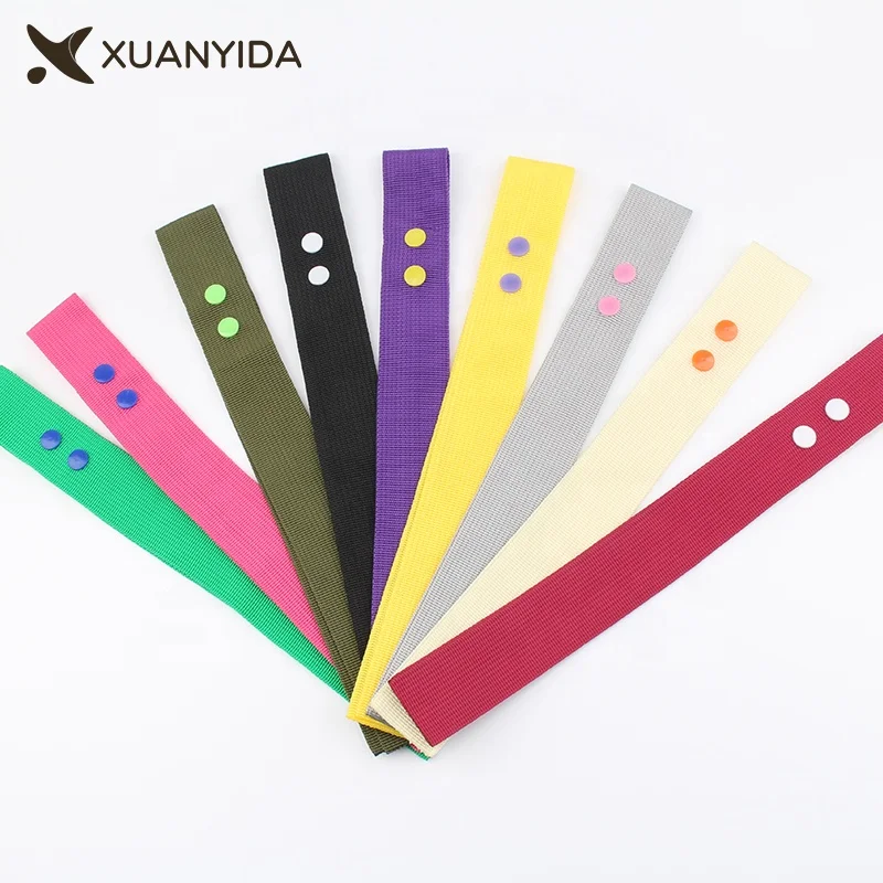 Candy color plain Luggage tag keychain for suitcase backpack