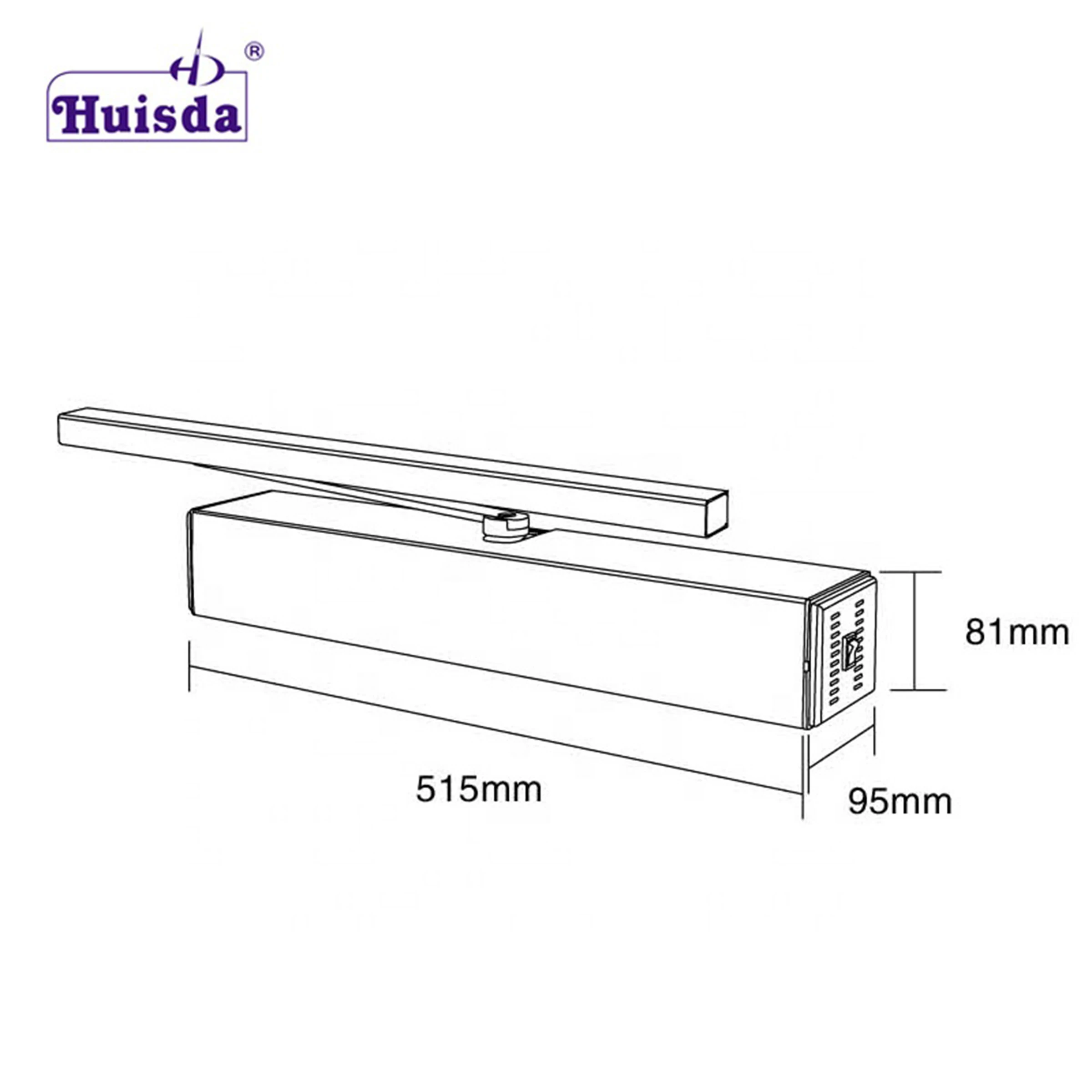 Офисное здание 200V-240V электрический датчик движения дверной доводчик автоматический распашных дверей кабины лифта для деревянной двери с Hold Open