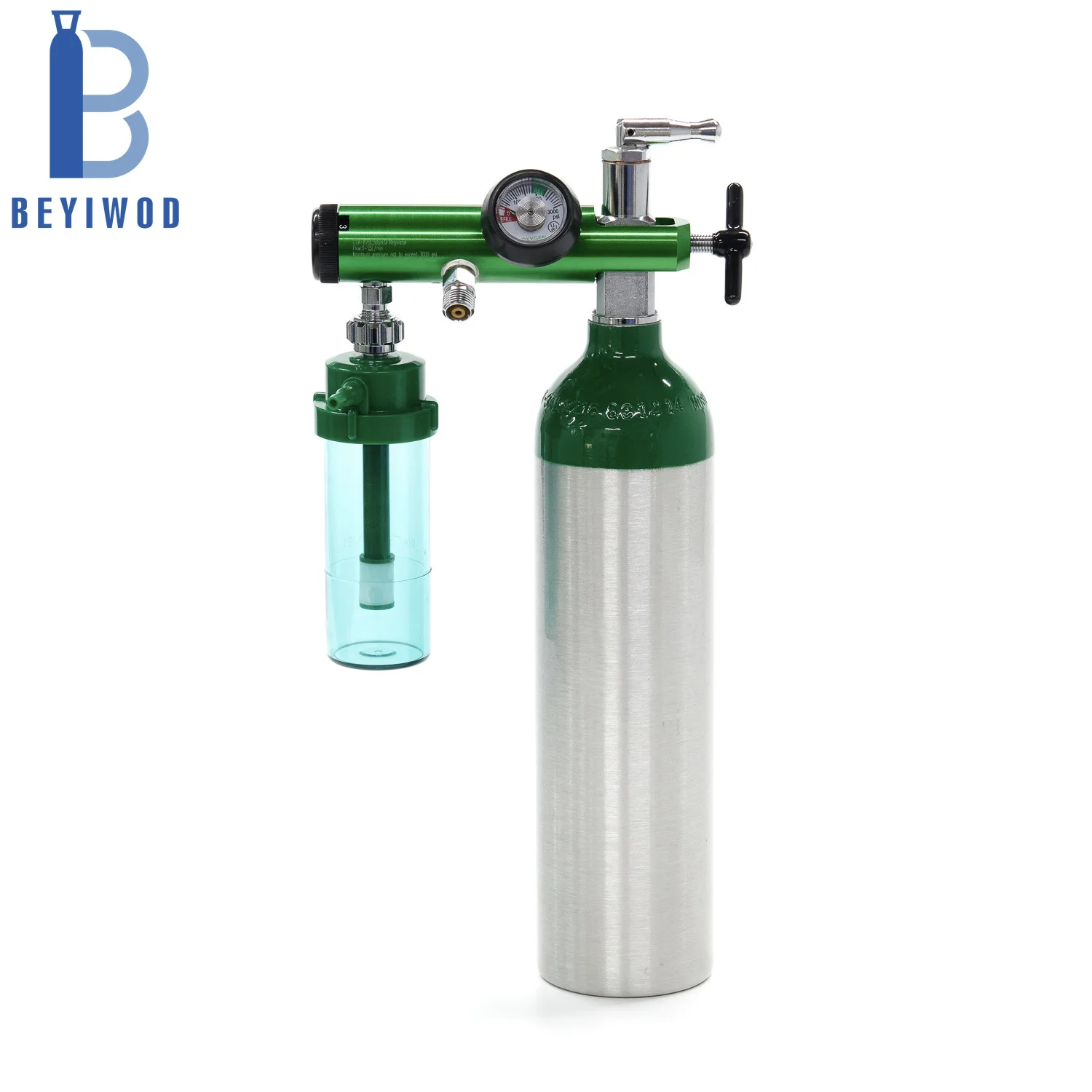 ME MD M6 medical oxygen cylinder DOT 3AL STANDARD 2015 PSI oxygen cylinder with trolley
